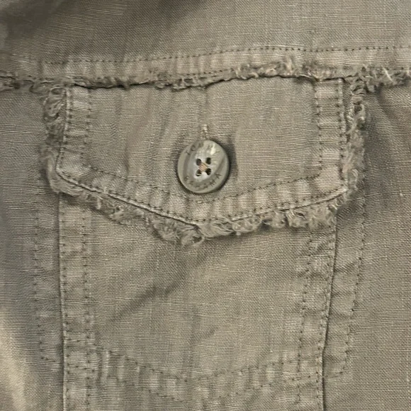 Tommy Bahama NWOT Two Palms raw edge 100% linen jacket - Picture 9 of 14